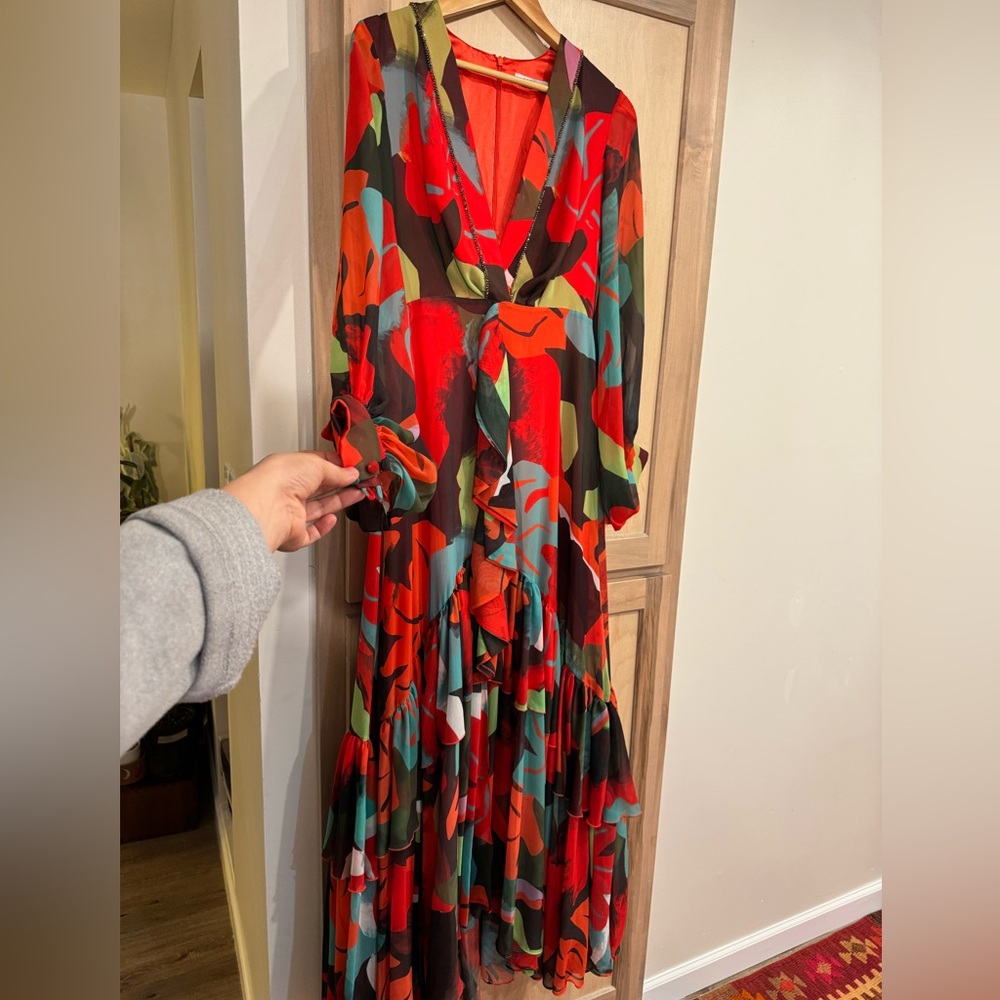 Gizia women’s long floral dress size 36
